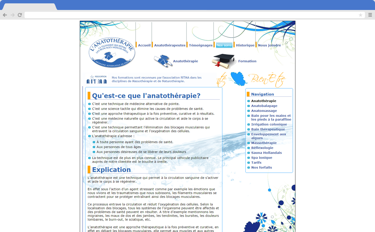 Anatothérapie screenshot