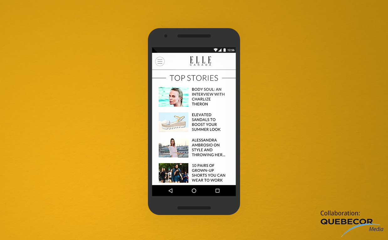 ELLE Canada screenshot