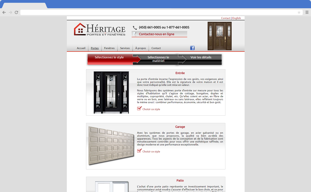 Héritage Portes et Fenêtres v1 screenshot