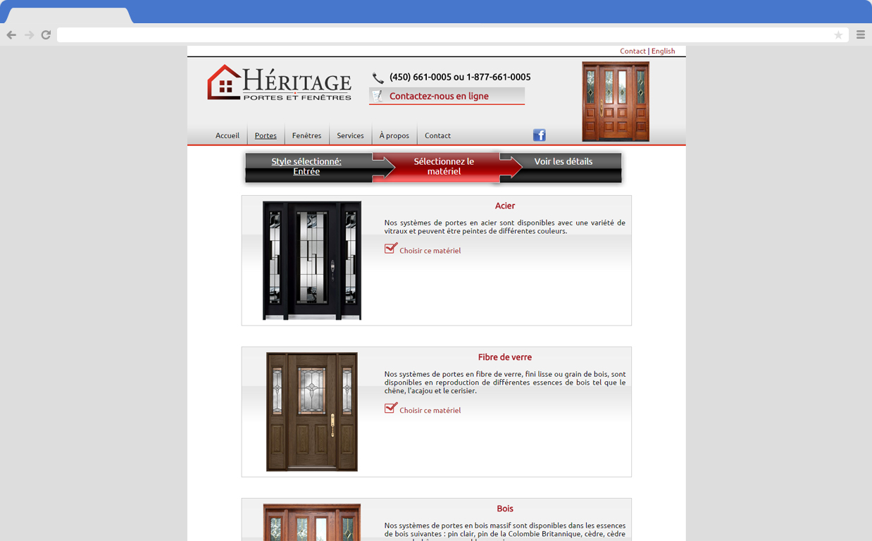 Héritage Portes et Fenêtres v1 screenshot