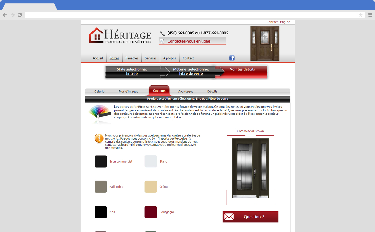 Héritage Portes et Fenêtres v1 screenshot