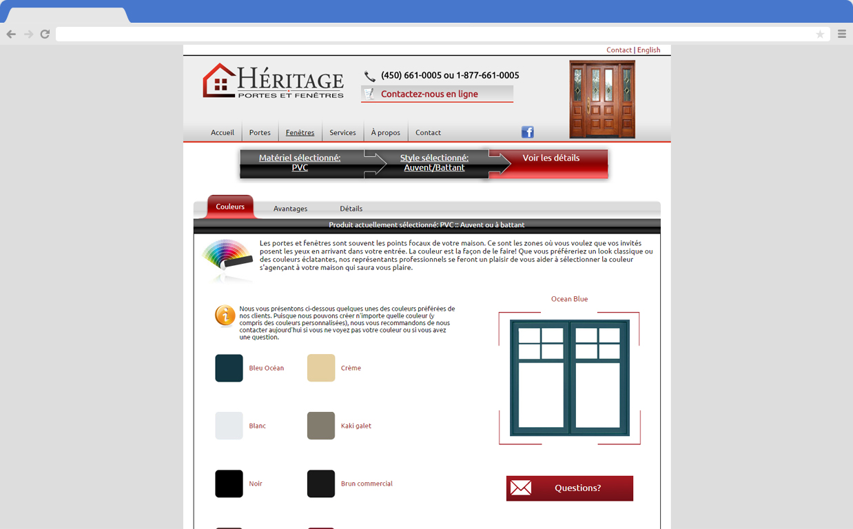 Héritage Portes et Fenêtres v1 screenshot