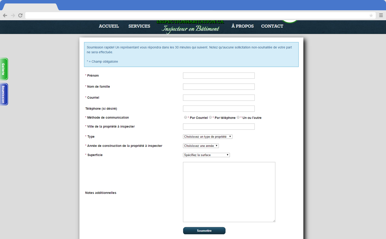 Inspection Habitation screenshot