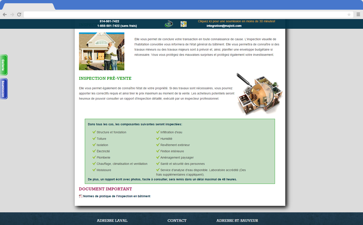Inspection Habitation screenshot
