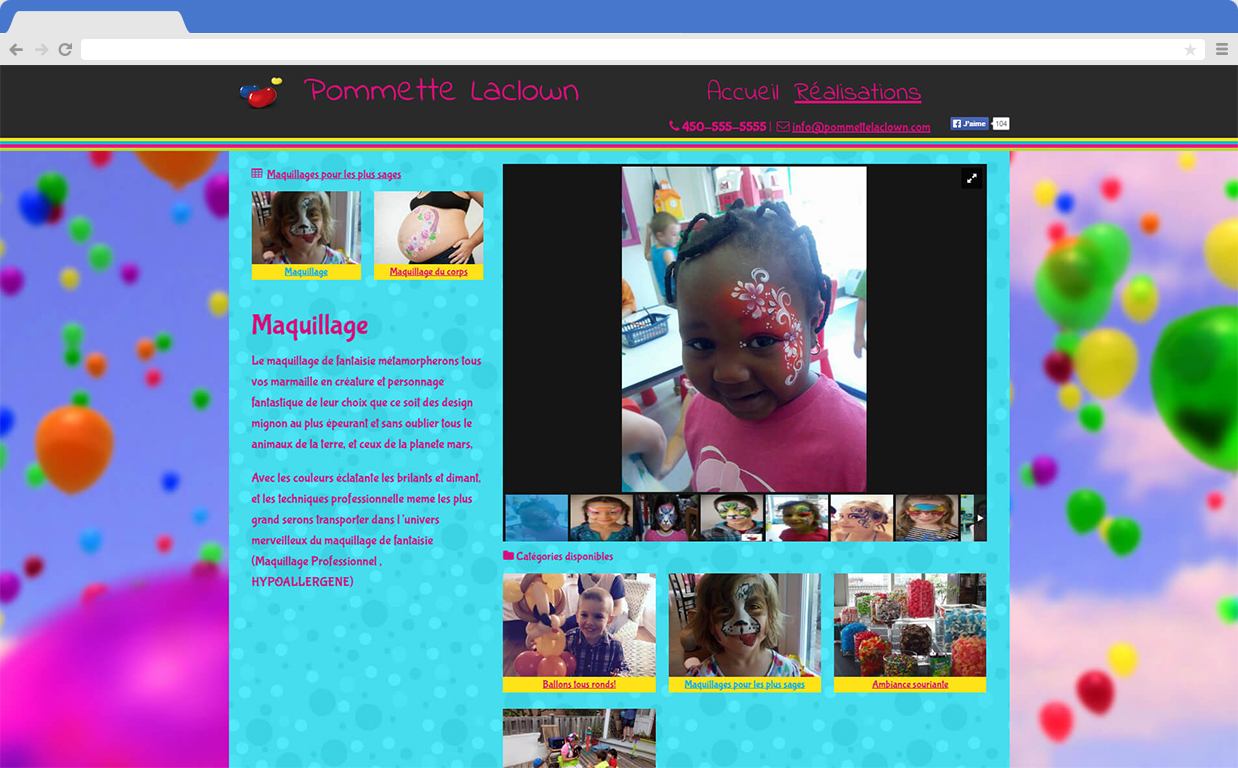 Pommette La Clown screenshot